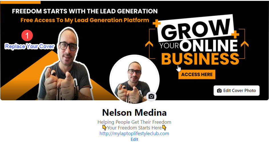 first step to get free leads on Facebook