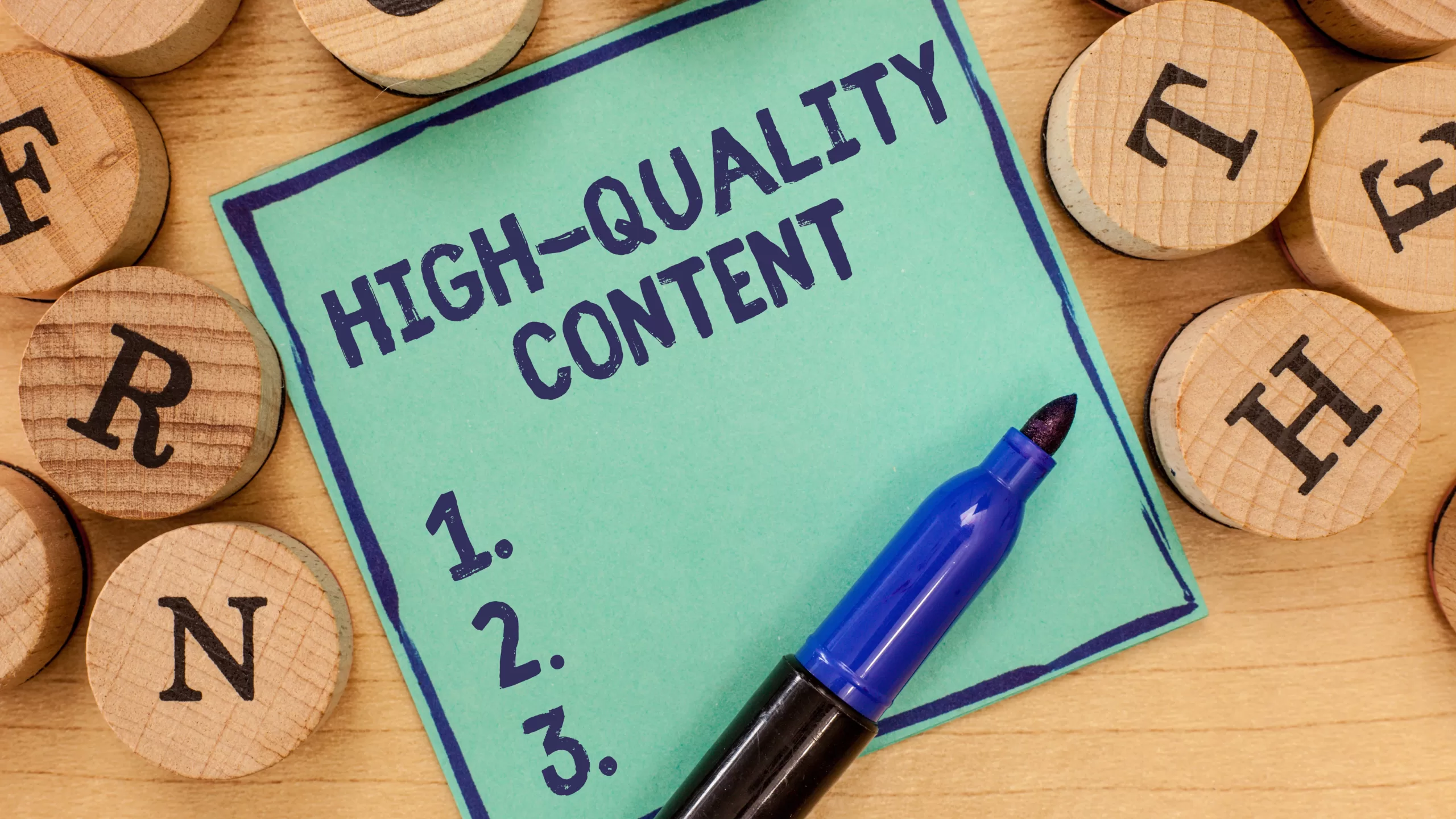 What is high-quality content?